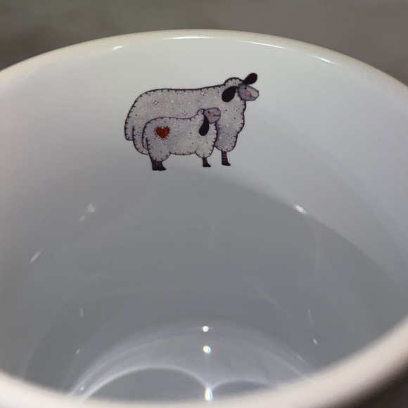 Angels Charge, beautiful coffee cup from an original painting. W/ Sheep & Angels - Picture 6 of 10